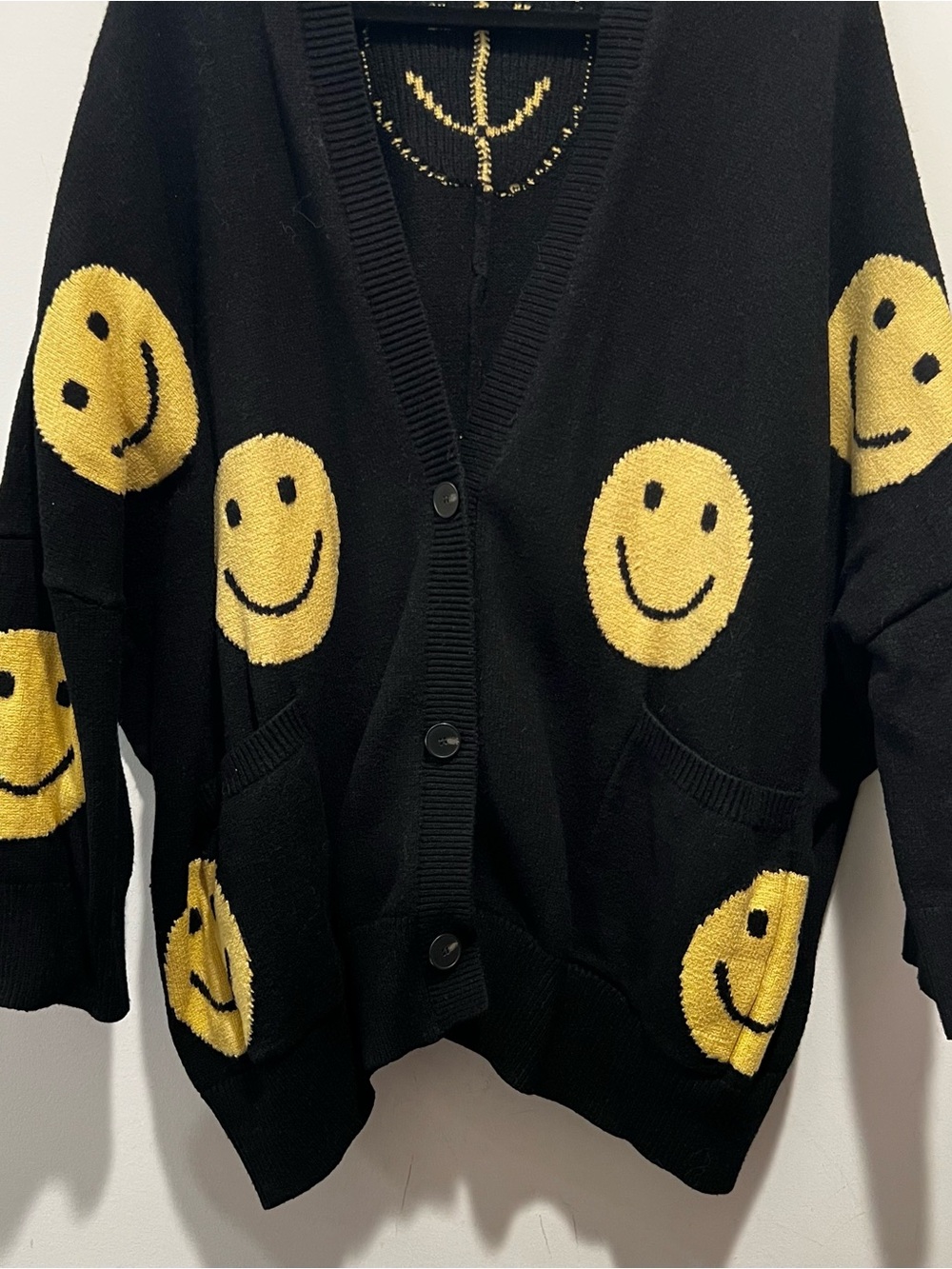 Dressed in Lala smiley face oversized cardigan - Picture 2 of 4